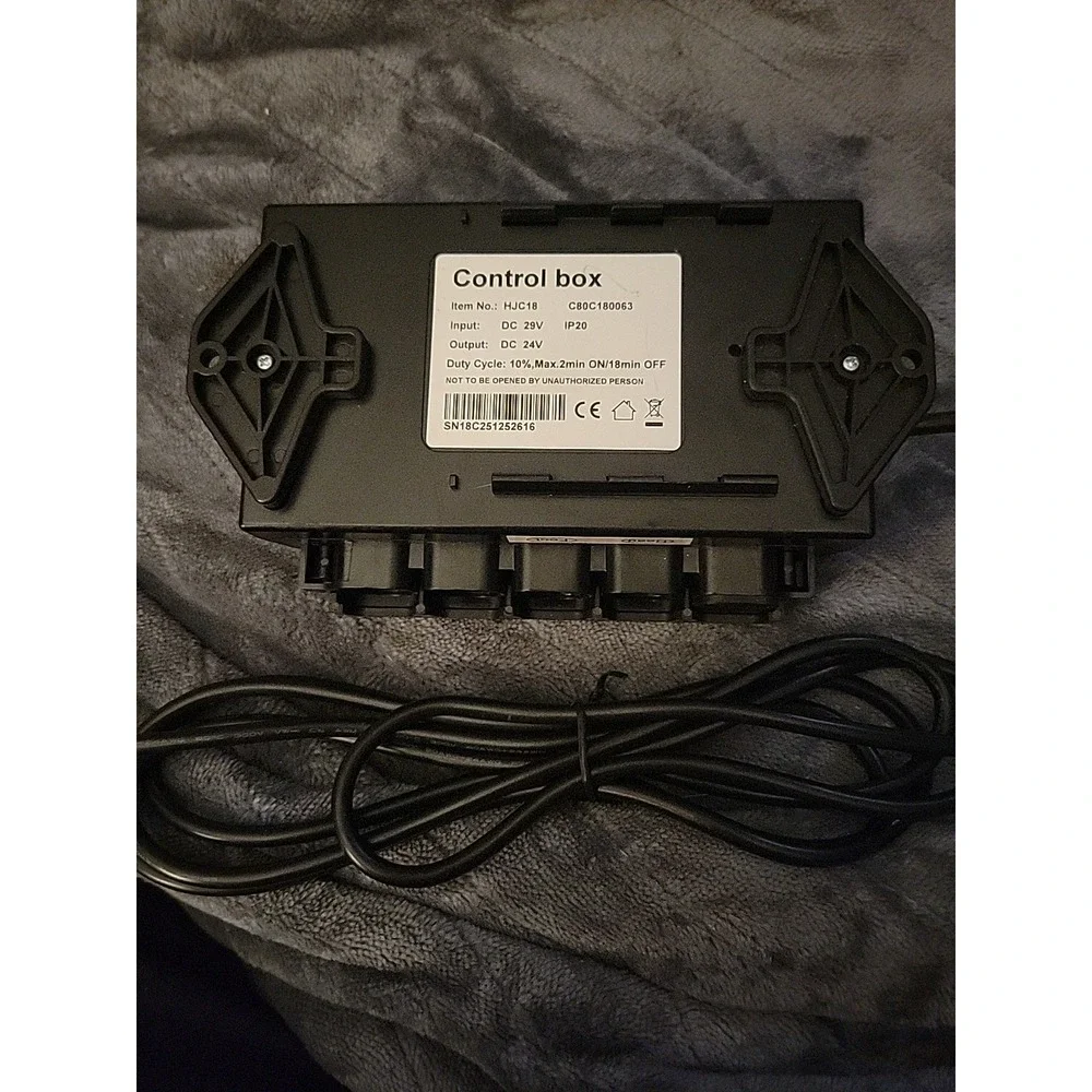 HJC18 Control‎ Box for Adjustable Bed Foot and Head ONLY, NO MASSAGE
